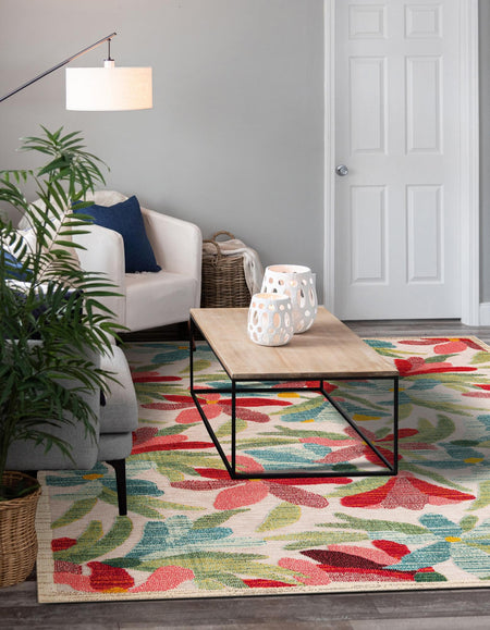 Outdoor Marrakesh Collection Area Rug -  Midelt