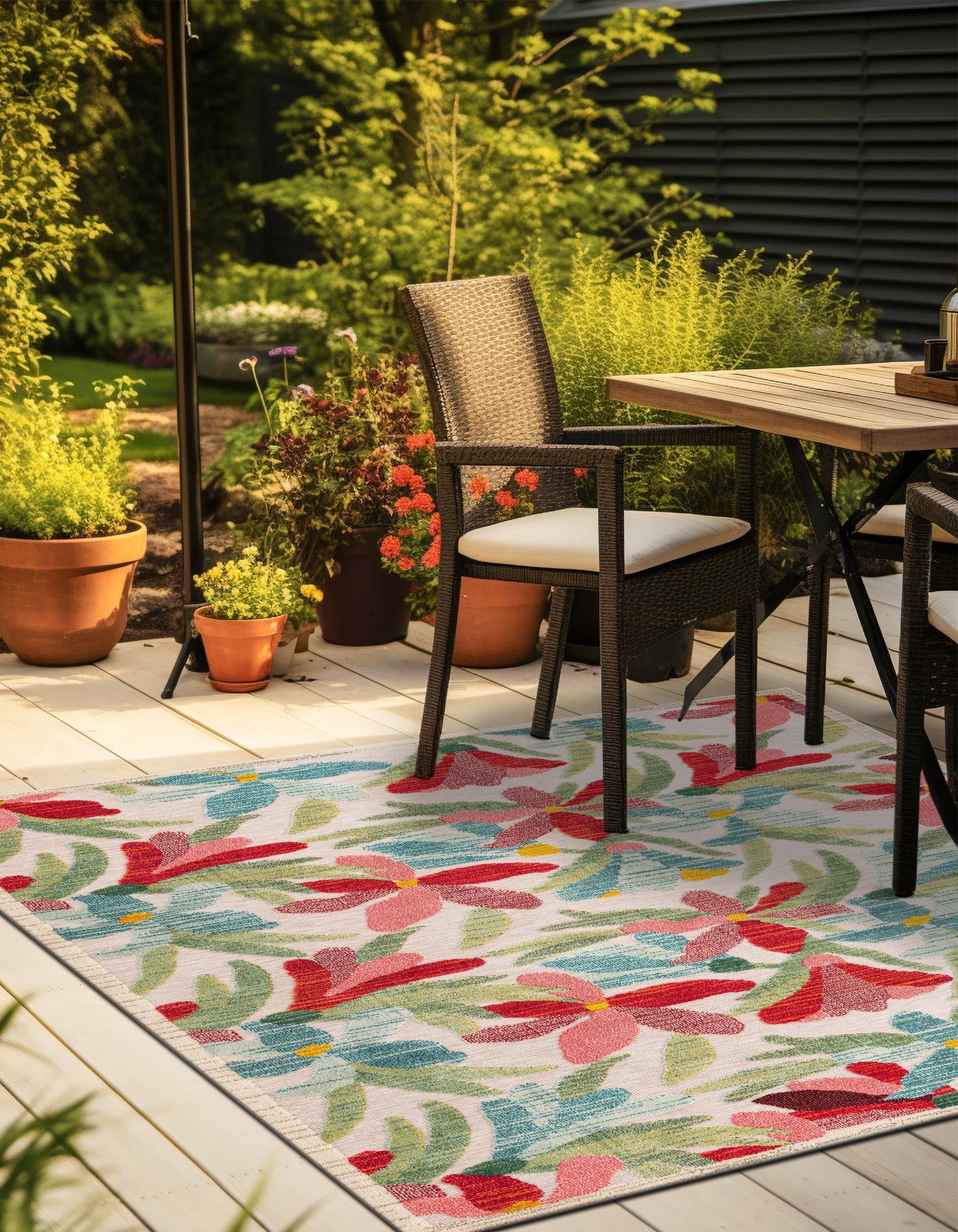 Outdoor Marrakesh Collection Area Rug -  Midelt