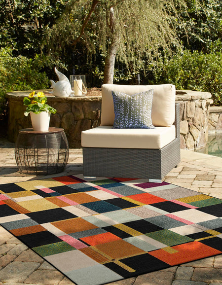 Outdoor Marrakesh Collection Area Rug -  Tangier