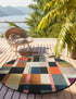 Outdoor Marrakesh Collection Area Rug -  Tangier