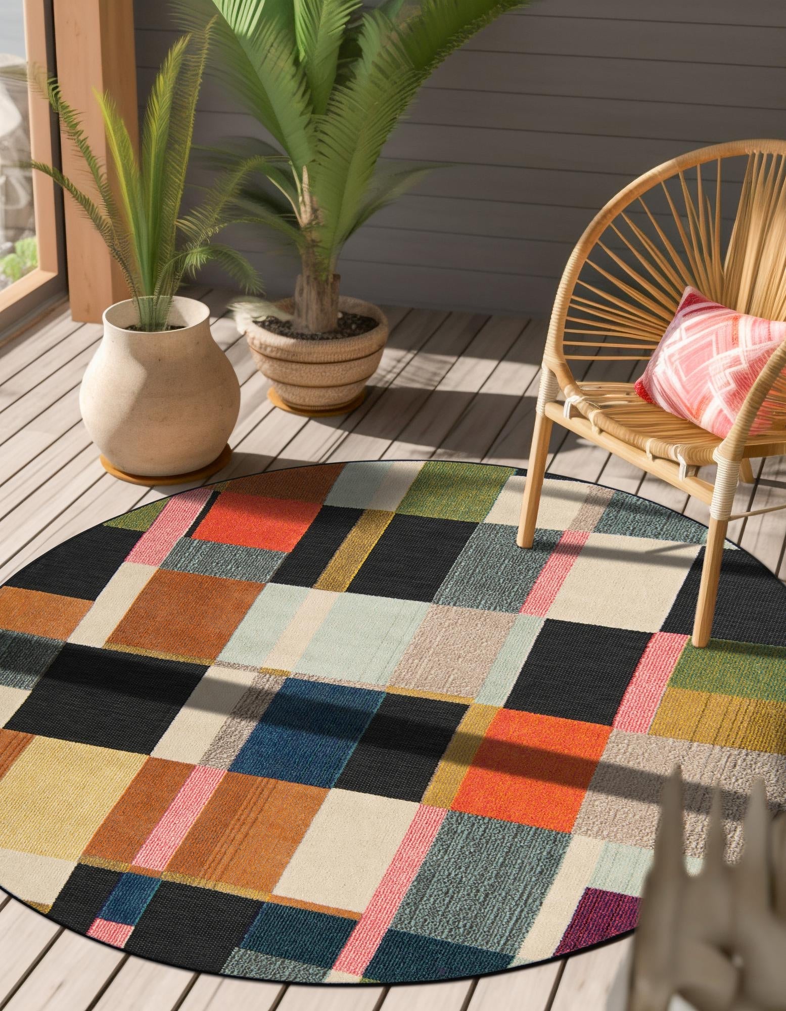 Outdoor Marrakesh Collection Area Rug -  Tangier