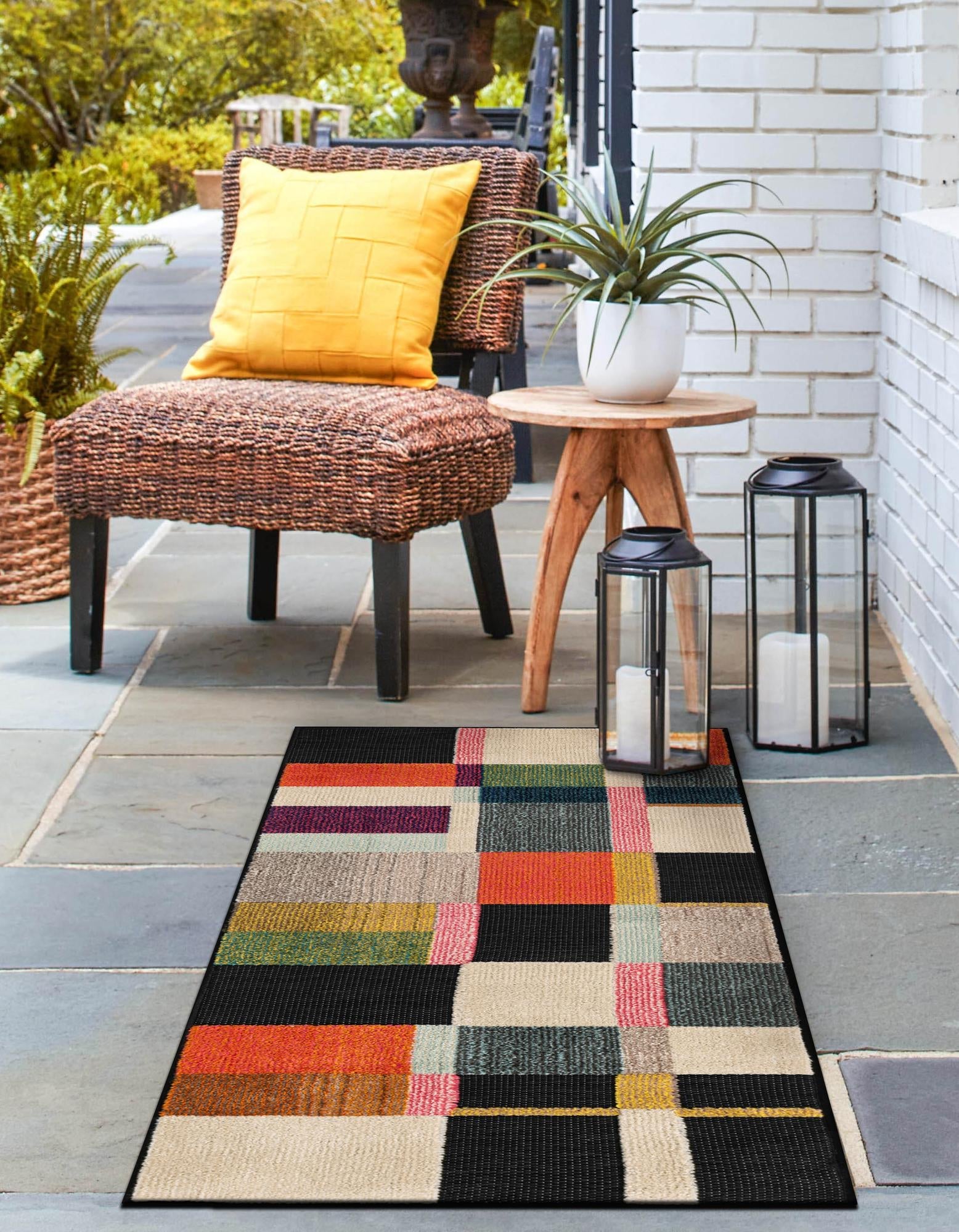 Outdoor Marrakesh Collection Area Rug -  Tangier