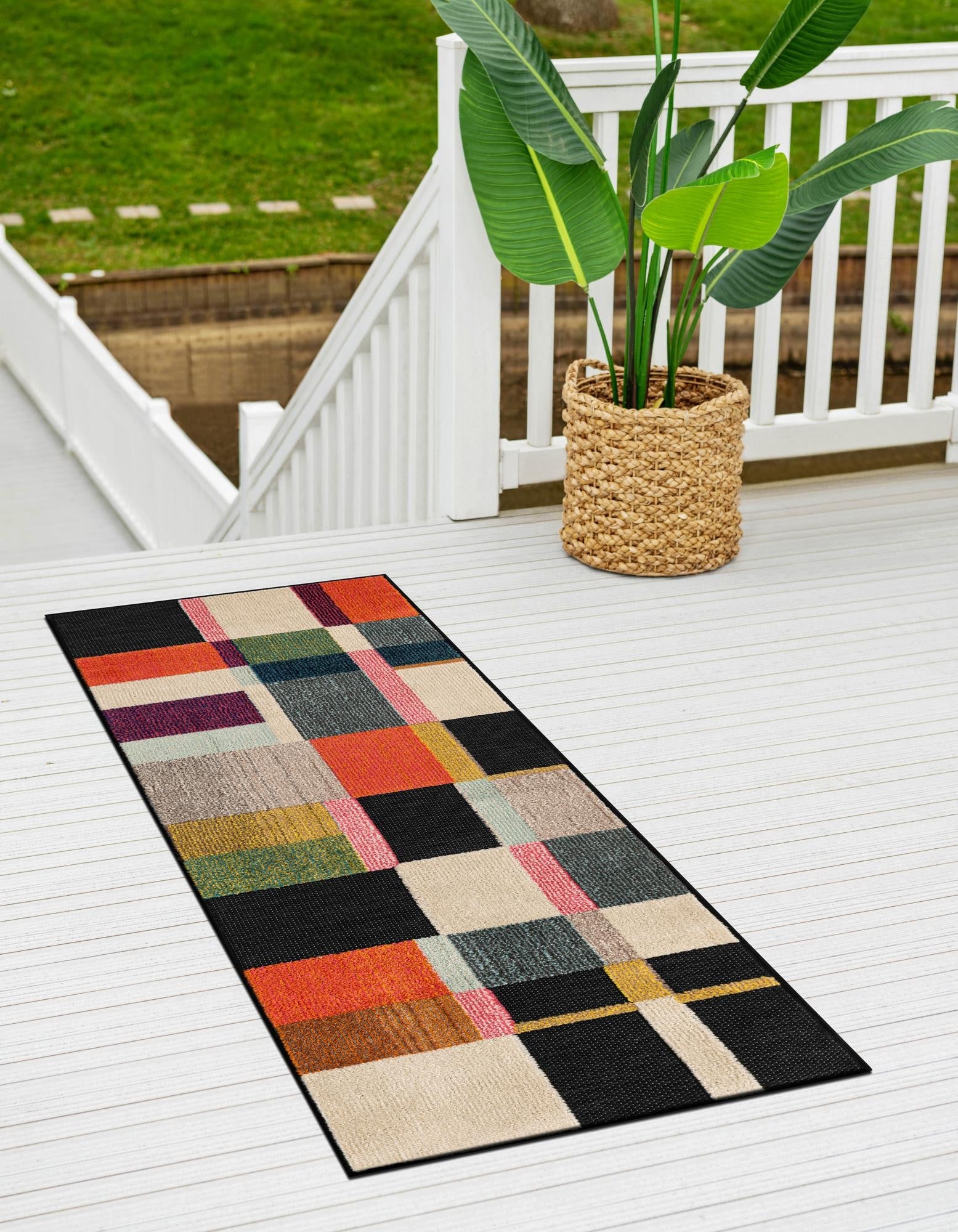 Outdoor Marrakesh Collection Area Rug -  Tangier