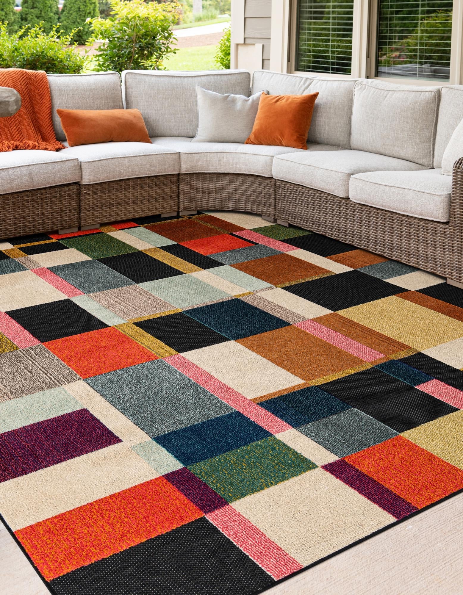 Outdoor Marrakesh Collection Area Rug -  Tangier