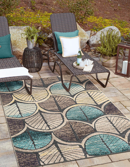 Outdoor Marrakesh Collection Area Rug -  Rabat