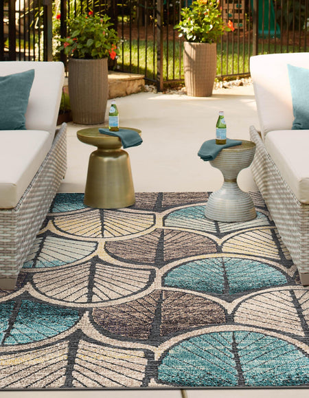 Outdoor Marrakesh Collection Area Rug -  Rabat