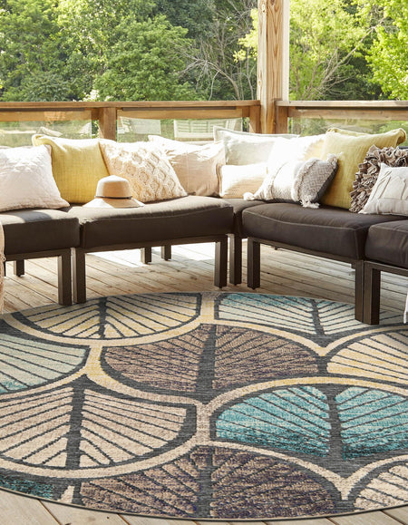 Outdoor Marrakesh Collection Area Rug -  Rabat