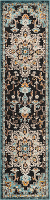 Outdoor Marrakesh Collection Area Rug -  Essaouira Runner Navy Blue  lifestyle 22