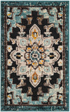 Outdoor Marrakesh Collection Area Rug -  Essaouira Rectangle Navy Blue Main