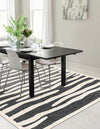 Monochrome Collection Area Rug - Slate Rectangle Gray  lifestyle 16