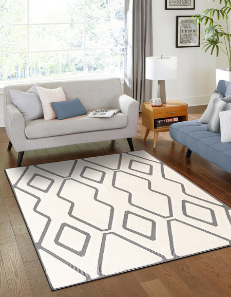 Monochrome Collection Area Rug -  Glacier