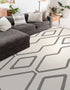 Monochrome Collection Area Rug -  Glacier