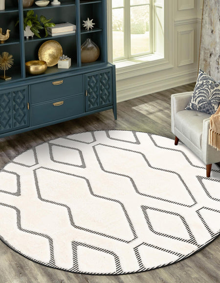 Monochrome Collection Area Rug -  Glacier