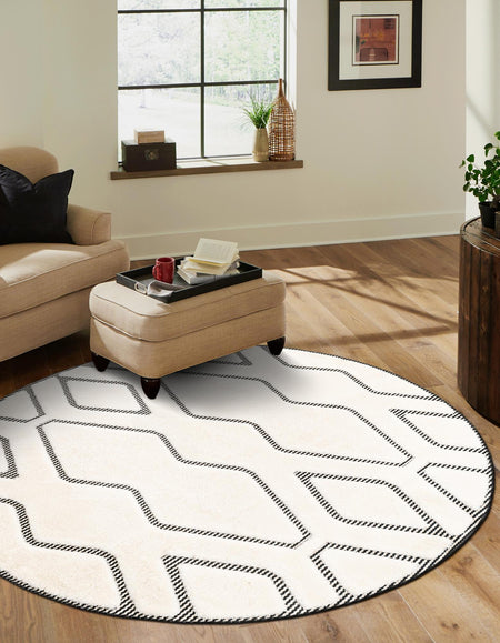 Monochrome Collection Area Rug -  Glacier