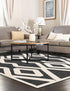 Monochrome Collection Area Rug -  Glacier