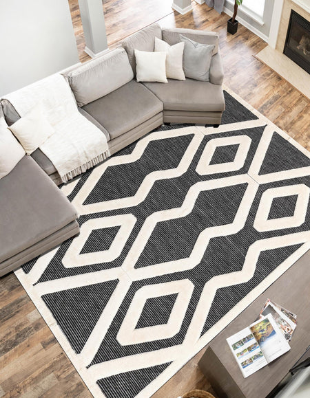 Monochrome Collection Area Rug -  Glacier