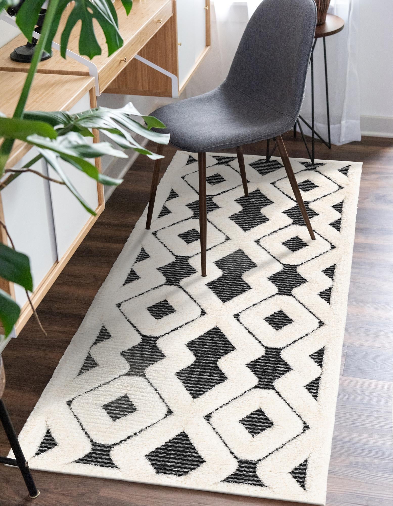 Monochrome Collection Area Rug -  Glacier