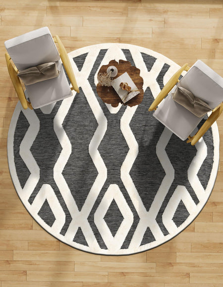 Monochrome Collection Area Rug -  Glacier