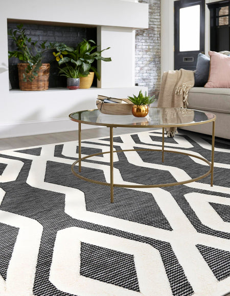 Monochrome Collection Area Rug -  Glacier