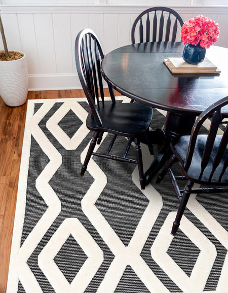 Monochrome Collection Area Rug -  Glacier