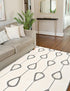 Monochrome Collection Area Rug -  Marble