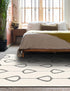 Monochrome Collection Area Rug -  Marble