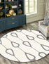 Monochrome Collection Area Rug -  Marble