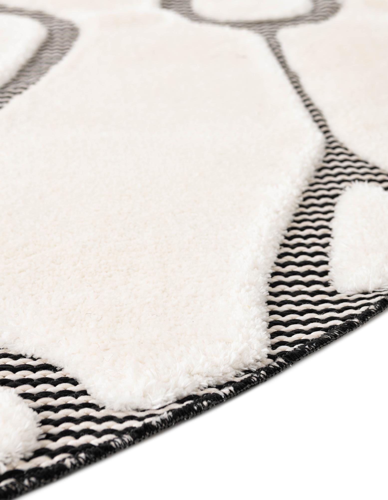 Monochrome Collection Area Rug -  Marble