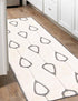 Monochrome Collection Area Rug -  Marble