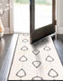 Monochrome Collection Area Rug -  Marble