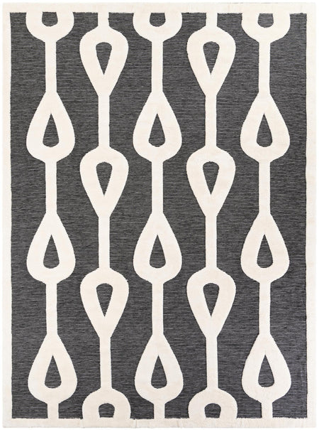 Monochrome Collection Area Rug -  Marble