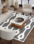 Monochrome Collection Area Rug -  Marble