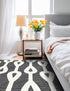 Monochrome Collection Area Rug -  Marble