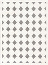 Monochrome Collection Area Rug -  Quartz Rectangle Black and White Main