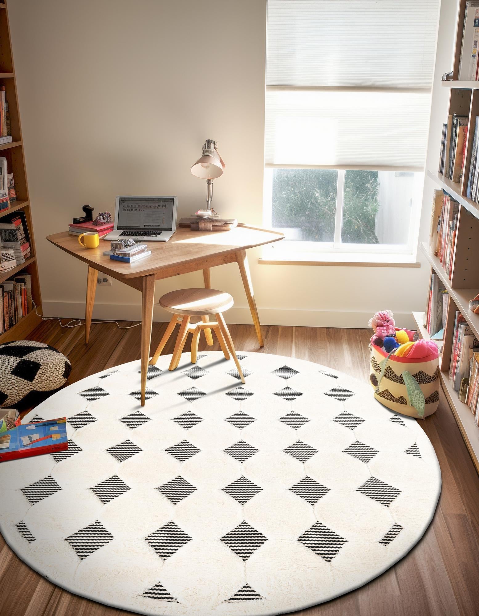 Monochrome Collection Area Rug -  Quartz