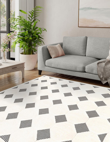 Monochrome Collection Area Rug -  Quartz