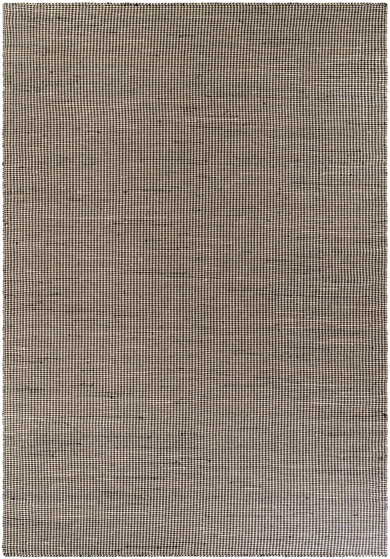 Sequoia Handwoven Jute Collection Area Rug - Aspen Rectangle Black and White Main