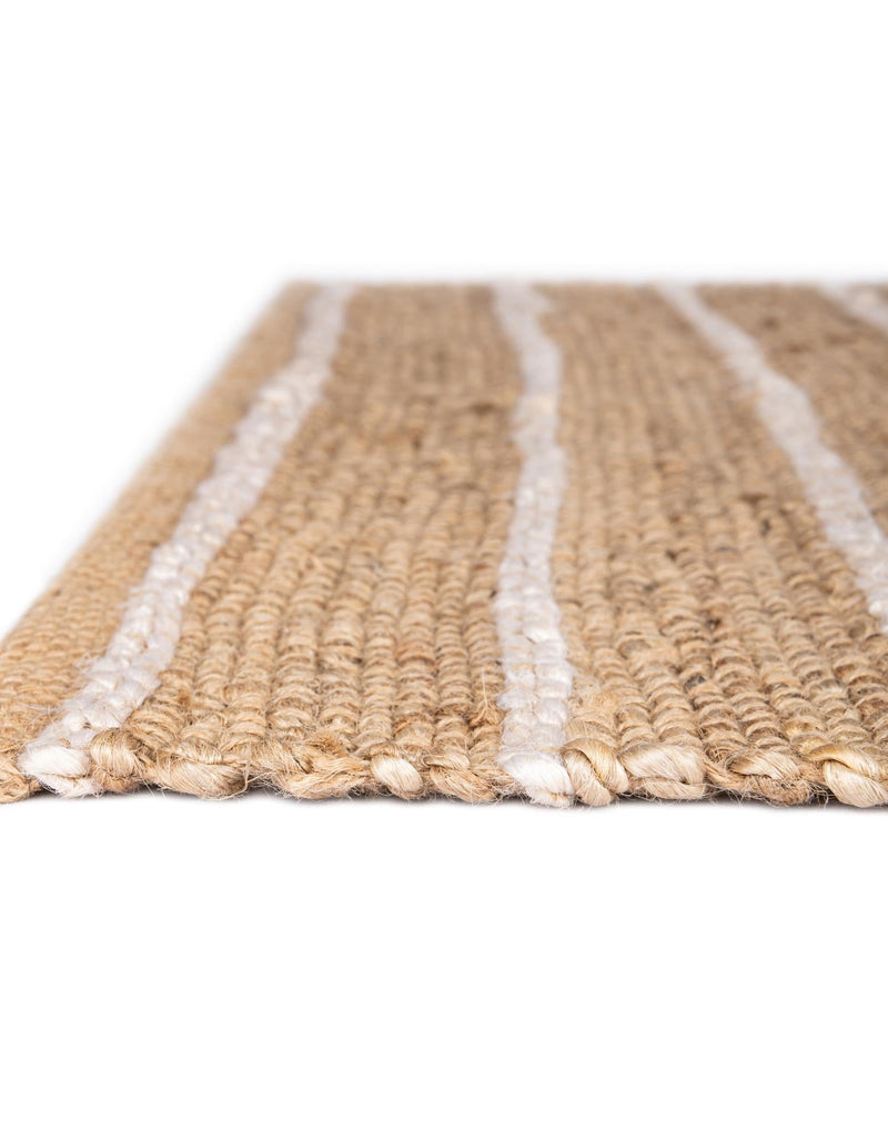 Sequoia Handwoven Jute Collection Area Rug - Briarwood Square Natural  lifestyle 34