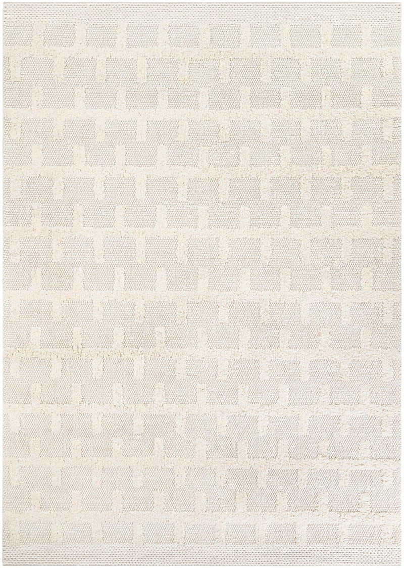 Lana Tasmanian Wool Collection Area Rug - Freycinet Rectangle Ivory Main