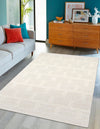 Lana Tasmanian Wool Collection Area Rug - Freycinet Rectangle Ivory Main