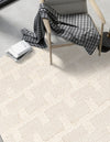 Lana Tasmanian Wool Collection Area Rug - Freycinet Rectangle Ivory  lifestyle 4