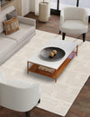 Lana Tasmanian Wool Collection Area Rug - Freycinet Rectangle Ivory  lifestyle 6