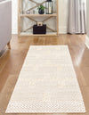 Lana Tasmanian Wool Collection Area Rug - Freycinet Runner Ivory  lifestyle 14