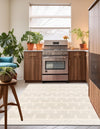 Lana Tasmanian Wool Collection Area Rug - Freycinet Square Ivory  lifestyle 29