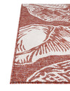 Seaside Haven Rugs Collection Area Rug -  Lighthouse (Rust Red and Ivory) Rectangle Rust Red and Ivory  lifestyle 13