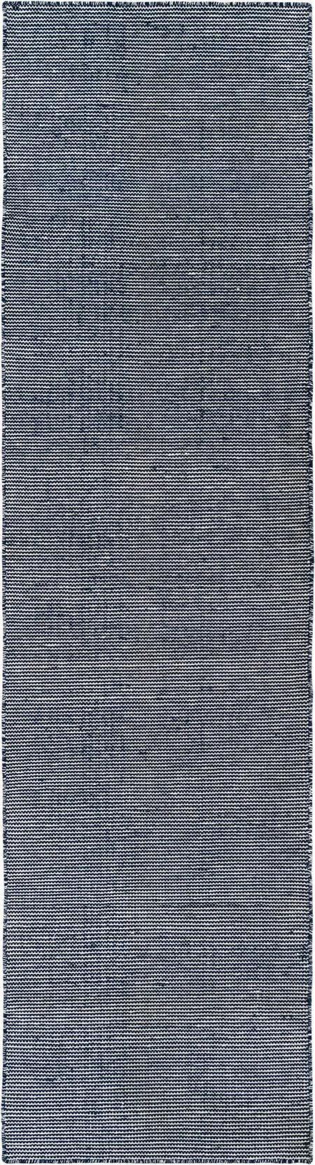 Jill Zarin Malibu Sands Outdoor Collection Area Rug - Pebble (Navy Sky)