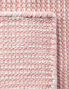 Jill Zarin Malibu Sands Outdoor Collection Area Rug - Pebble (Pink Roses) Runner Pink Roses  lifestyle 24