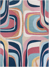 Urban Terrace Collection Area Rug - Venice Rectangle Multi Main