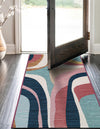 Urban Terrace Collection Area Rug - Venice Runner Multi  lifestyle 21