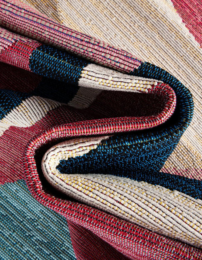 Urban Terrace Collection Area Rug - Venice Runner Multi  lifestyle 46